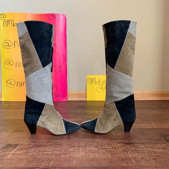 Isabel Marant Etoile 8M(38) patch multicolor boots - Picture 13 of 16